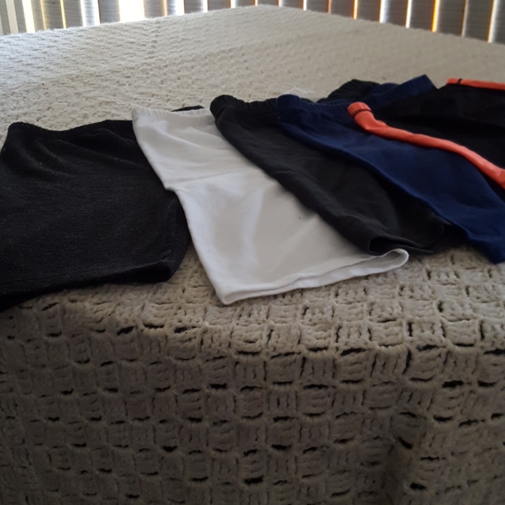 Exercise shorts.